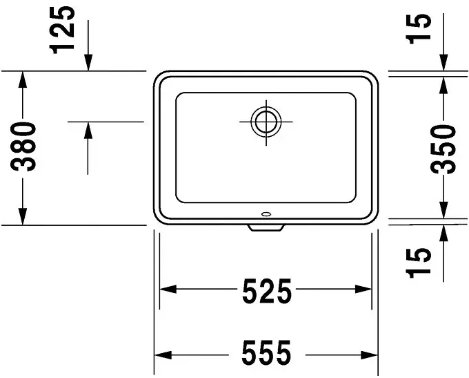 Duravit - 2nd floor - Mosdó - 03165300001 – 2. kép