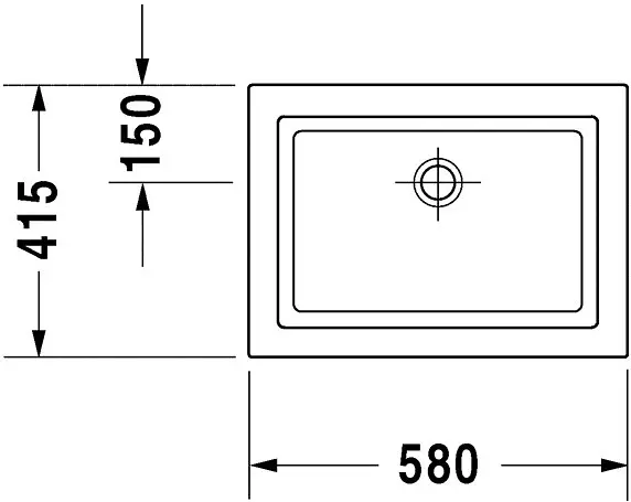 Duravit - 2nd floor - Mosdó - 0317580029 – 2. kép