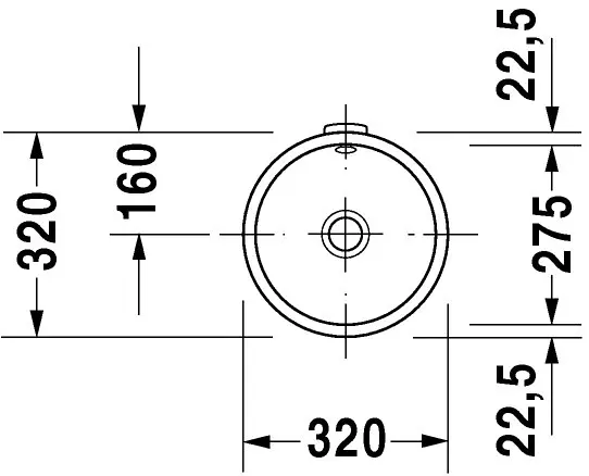 Duravit - Architec - Mosdó - 0319270000 – 2. kép
