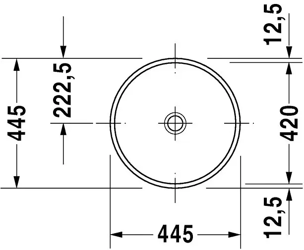 Duravit - Architec - Mosdó - 0319420000 – 2. kép