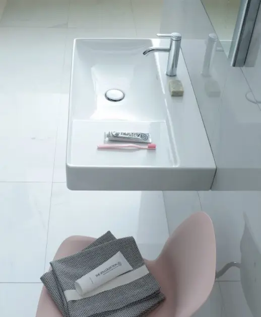 Duravit - DuraSquare - Mosdó - 2348800041 – 3. kép