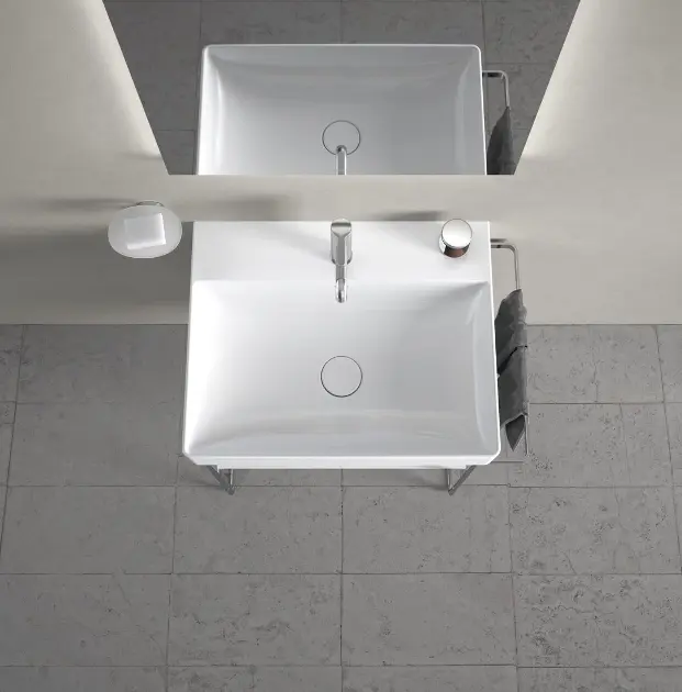 Duravit - DuraSquare - Mosdó - 2353600041 – 7. kép