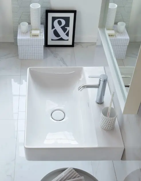 Duravit - DuraSquare - Mosdó - 23536000411 – 5. kép
