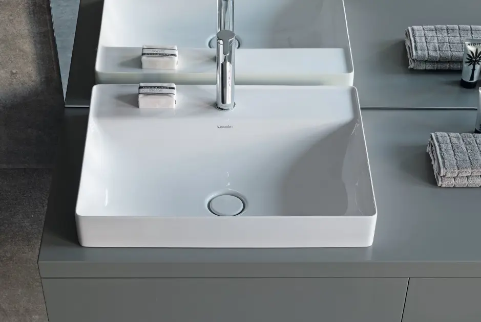 Duravit - DuraSquare - Mosdó - 2354600041 – 3. kép