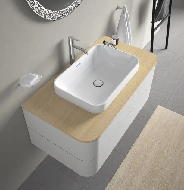 Duravit - Happy D.2 Plus - Mosdó - 23596000001 – 6. kép
