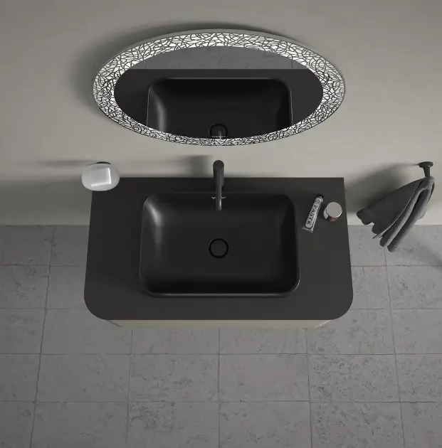 Duravit - Happy D.2 Plus - Mosdó - 2359601300 – 6. kép