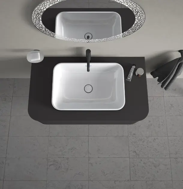 Duravit - Happy D.2 Plus - Mosdó - 2359606100 – 5. kép