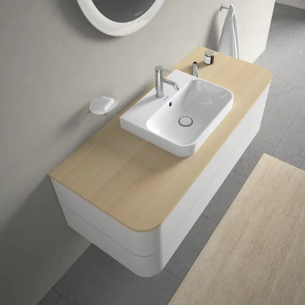 Duravit - Happy D.2 Plus - Mosdó - 23605000001 – 6. kép