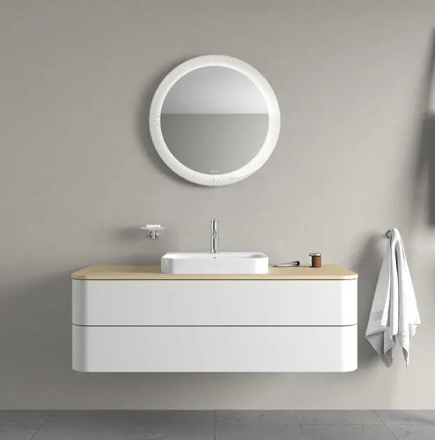 Duravit - Happy D.2 Plus - Mosdó - 23605000001 – 8. kép