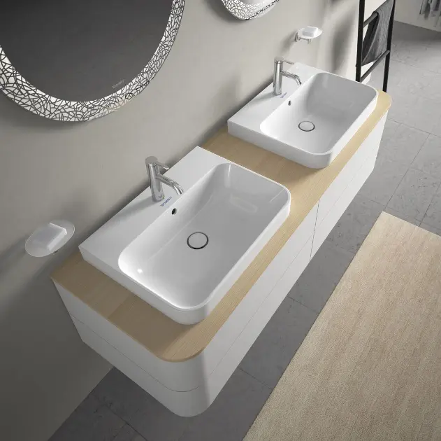 Duravit - Happy D.2 Plus - Mosdó - 23606000001 – 4. kép
