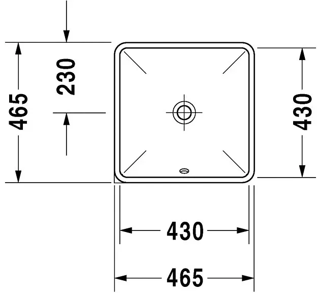 Duravit - Starck 3 - Mosdó - 03054300001 – 2. kép