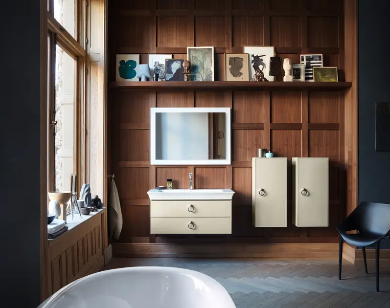 Duravit - White Tulip - Mosdó - 23631000601 – 3. kép