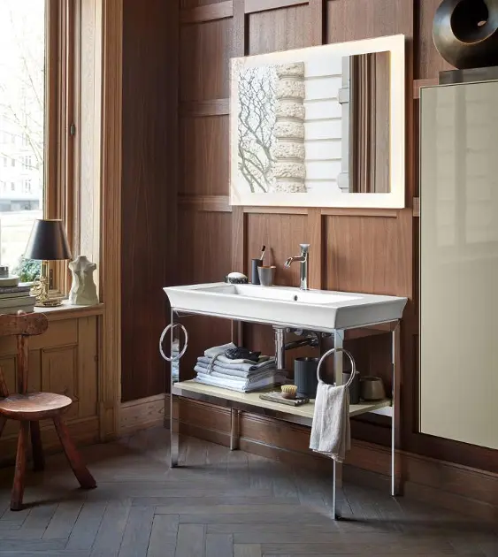 Duravit - White Tulip - Mosdó - 23631000601 – 4. kép