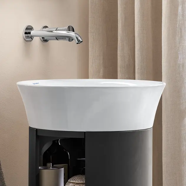 Duravit - White Tulip - Mosdó - 23655000701 – 3. kép