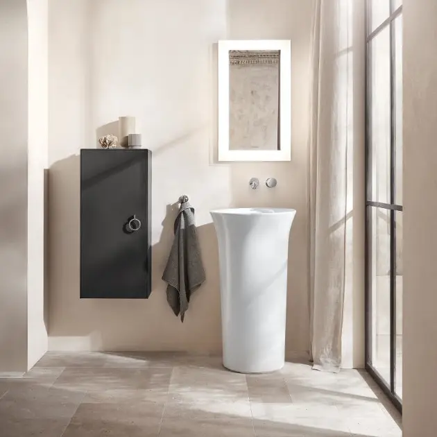 Duravit - White Tulip - Mosdó - 2703500070 – 6. kép