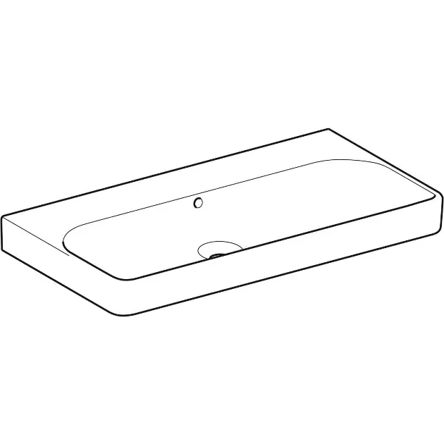 Geberit - Smyle Square - Mosdó - 500.250.01.1 – 3. kép