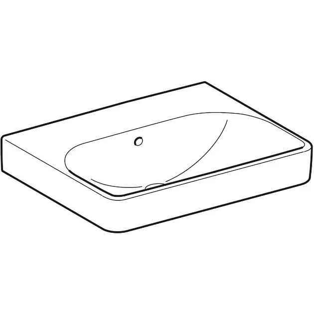 Geberit - Smyle Square - Mosdó - 501.574.00.1 – 3. kép