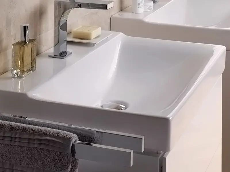 Geberit - Xeno 2 - Mosdó - 500.530.01.1 – 4. kép