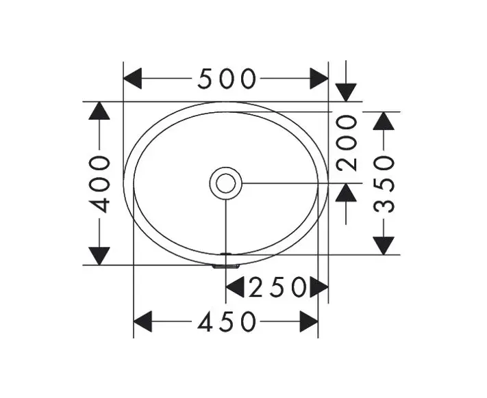 Hansgrohe - Xuniva D - Mosdó - 60152450 – 2. kép
