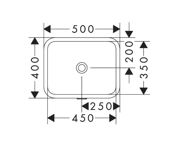 Hansgrohe - Xuniva Q - Mosdó - 60154450 – 2. kép