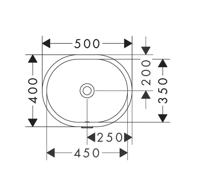 Hansgrohe - Xuniva U - Mosdó - 60153450 – 2. kép