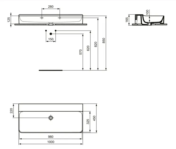 Ideal Standard - Conca Ceram - Mosdó - T380201 – 2. kép