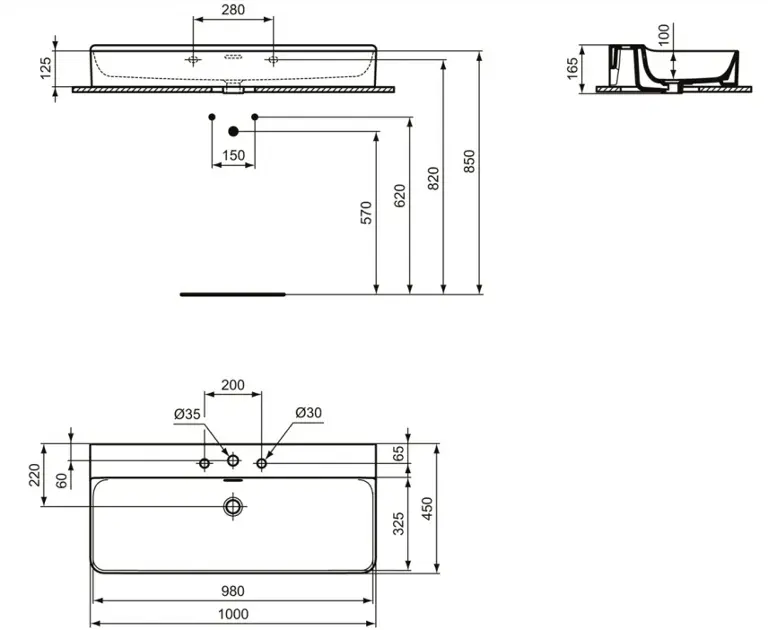 Ideal Standard - Conca Ceram - Mosdó - T383301 – 2. kép