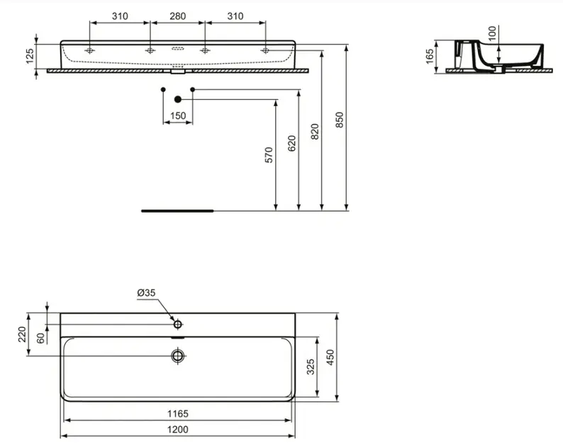 Ideal Standard - Conca Ceram - Mosdó - T384001 – 2. kép
