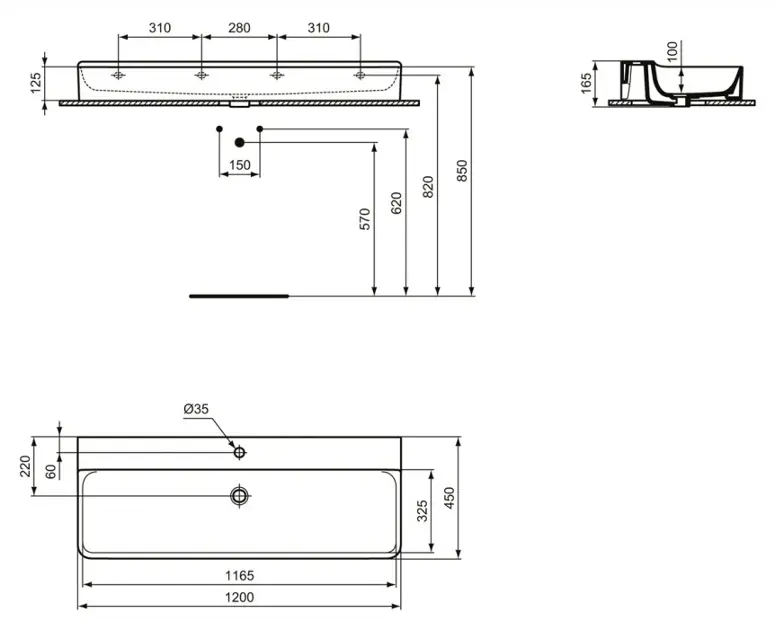 Ideal Standard - Conca Ceram - Mosdó - T384201 – 2. kép