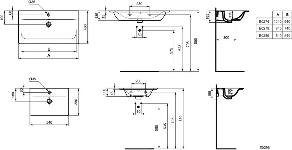 Ideal Standard - Connect Air - Mosdó - E0274MA – 2. kép