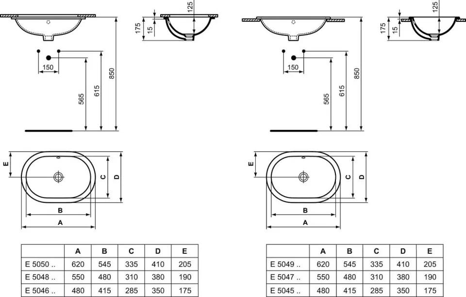 Ideal Standard - Connect - Mosdó - E504601 – 2. kép