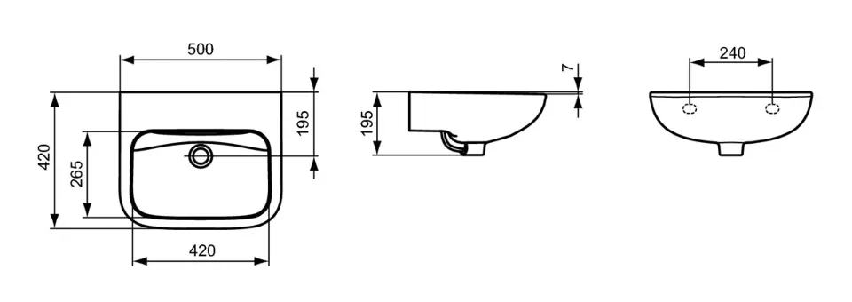 Ideal Standard - Contour 21 - Mosdó - S241301 – 2. kép