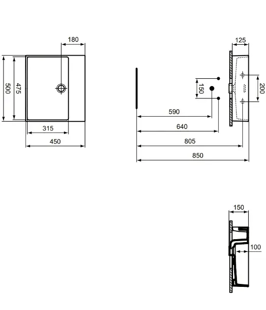Ideal Standard - Extra - Mosdó - T388601 – 2. kép