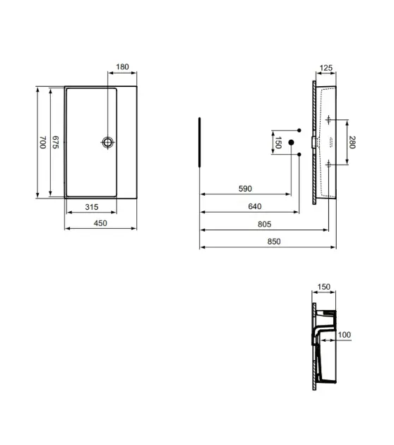 Ideal Standard - Extra - Mosdó - T389601 – 2. kép