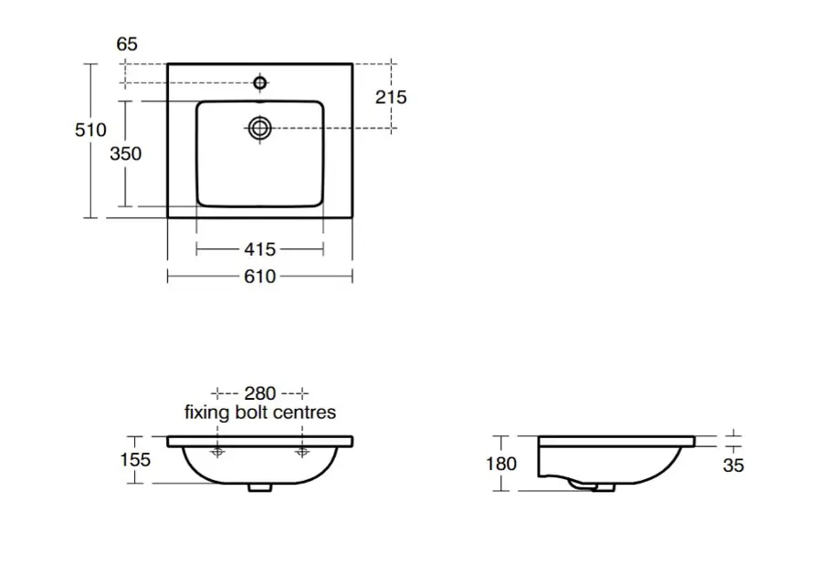 Ideal Standard - i.Life B - Mosdó - T460501 – 2. kép
