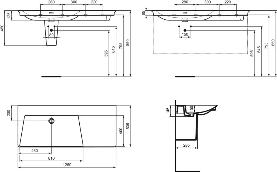 Ideal Standard - La Dolce Vita - Mosdó - E270601 – 2. kép