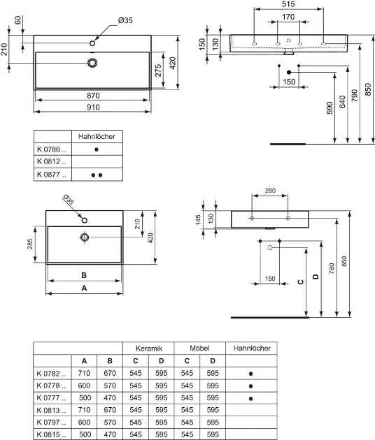 Ideal Standard - Strada - Mosdó - K0782MA – 2. kép