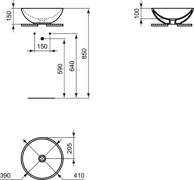 Ideal Standard - Strada - Mosdó - K0795MA – 2. kép