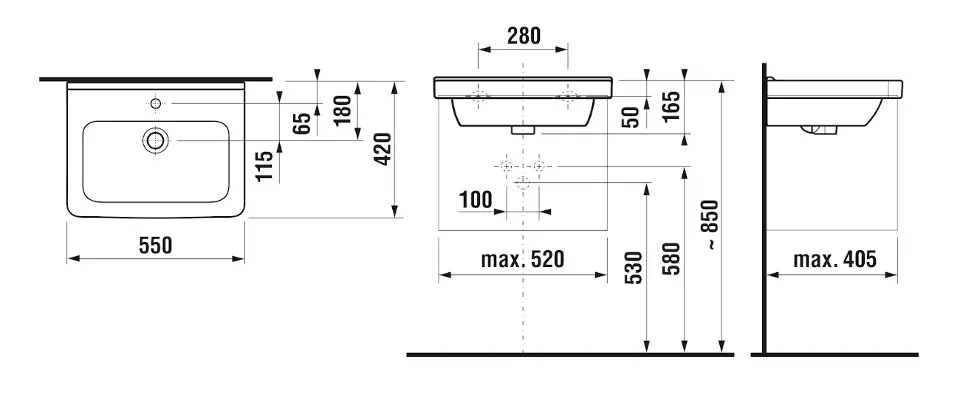 Jika - Cubito - Mosdó - H8104220001041 – 2. kép