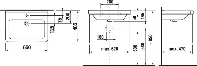 Jika - Cubito - Mosdó - H8104240001041 – 2. kép