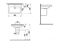 Jika - Cubito - Mosdó - H8104240001091 – 2. kép
