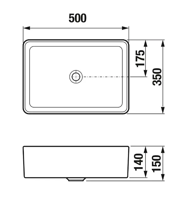 Jika - Cubito Pure - Mosdó - H8184237161121 – 2. kép