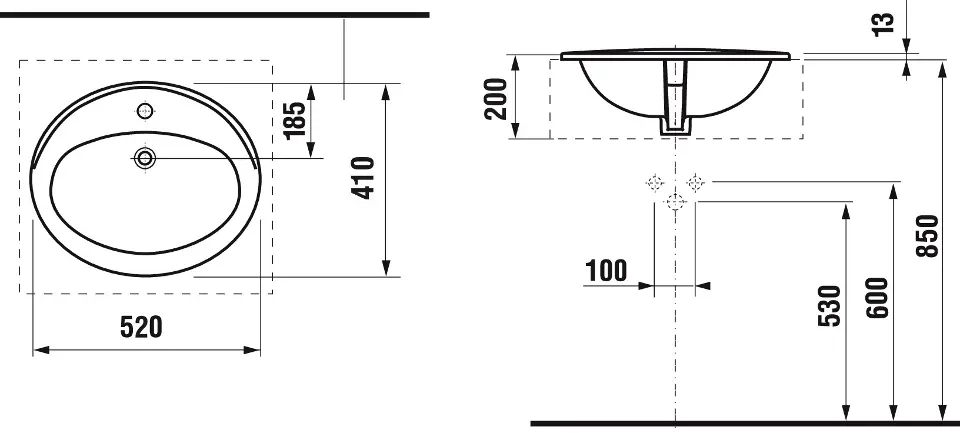 Jika - Ibon - Mosdó - H8130100001041 – 2. kép