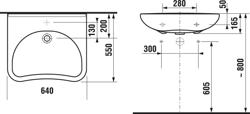 Jika - Mio - Mosdó - H8137140001041 – 2. kép