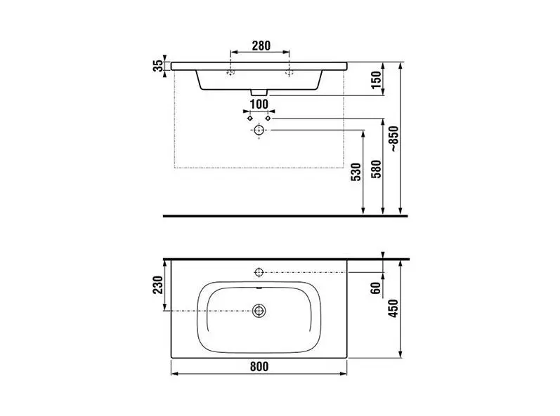 Jika - Mio-N - Mosdó - H8127161001041 – 2. kép