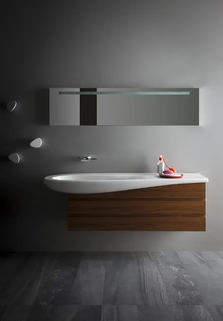 Laufen - Il Bagno Alessi One - Mosdó - H8149714001091 – 3. kép
