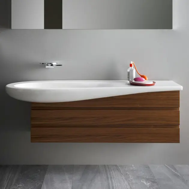 Laufen - Il Bagno Alessi One - Mosdó - H8149734001091 – 3. kép