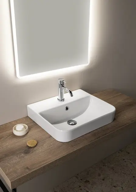 Sapho - Isvea Sott Aqua - Mosdó - 10SQ50048 – 3. kép