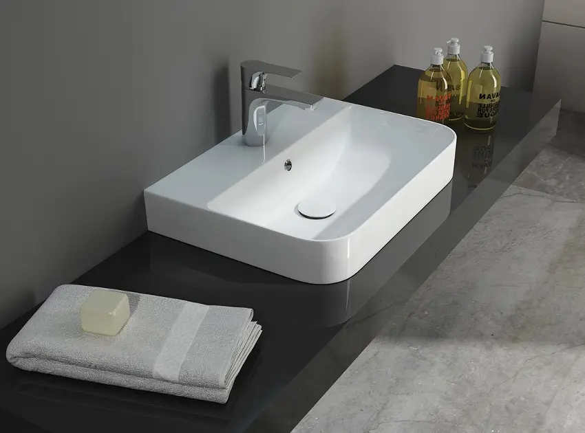 Sapho - Isvea Sott Aqua - Mosdó - 10SQ51061 – 8. kép
