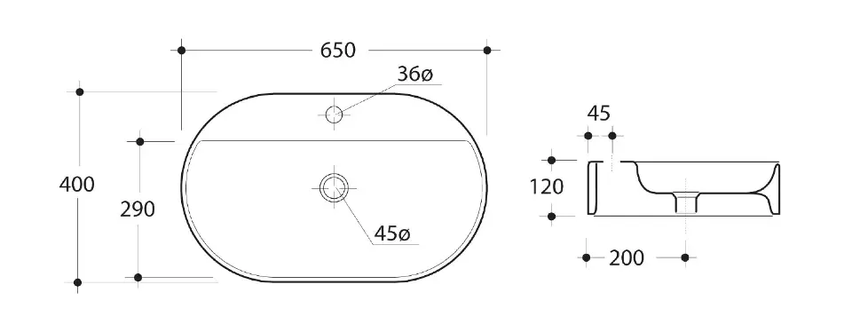 Sapho - Kerasan Ring - Mosdó - 028501 – 2. kép